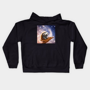 Paper Sloth Kids Hoodie